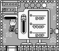 une photo d'Ã©cran de Super Mario Land 2 sur Nintendo Game Boy